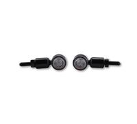 HIGHSIDER smart MC-1 LED Blinker Gehäuse Schwarz / Linse Klar (Paar), Vorn & Hinten