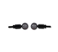 HIGHSIDER smart MC-1 LED Blinker Gehäuse Schwarz / Linse Klar (Paar), Vorn & Hinten