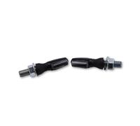 HIGHSIDER Smart Stix LED Blinker Gehäuse Schwarz / Linse Klar (Paar), Vorn & Hin