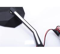 HIGHSIDER STEALTH-X3 Spiegel mit LED Positionslicht