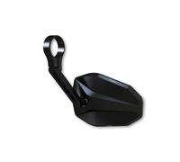 HIGHSIDER VICTORY-BLAST Lenkerendenspiegel, kurz, fein perlgestrahlte, schwarz seidenmatte Oberfläche, für linke und rechte Seite verwendbar, E-geprüft, Stück.