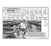 Hilfsrahmen Hinten Monorack für Honda 800 VFR F 1998-2001