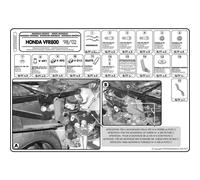 GIVI Topcase Träger für Monokey oder Monolock Koffer für Honda VFR 800 (98-01)