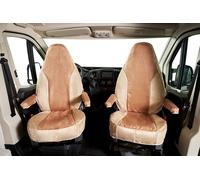 Hindermann Schonbezug 1 Stück für Originalsitz Fiat Ducato beige/sand beige/sand Fiat Ducato beige/sand