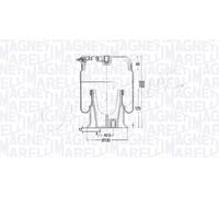 hinten Luftfeder Luftfederung 204241CFG für IVECO Daily 35S9 500312049