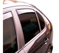 Hintere Windabweiser (1 Set) für die Fahrer und Beifahrerseite-CLS004M2090D passend für KIA XCEED FLH, TYP CD, 5-Door, 2019- Dunkles Material