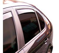 ClimAir Master (hintere Türen) stark getönt Windabweiser Fensterschacht schwarz für VW CLS004M2097D