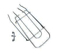 Hinterer Fahrradträger, verdickter Heckträger mit solidem Rahmen für 30,5-66 cm große Fahrräder, robuster Stahl-Lastenträger - 50,8 cm