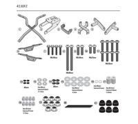 Hinterer GIVI 4130fz Kofferträger Monokey/Monolock Für Kawasaki Ninja 1000sx