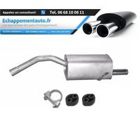 Hinterer Schalldämpfer Alfa Romeo 156 2.0 2.5 1.9D 2.4JTD (1997-2006)