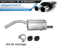 Hinterer Schalldämpfer Alfa Romeo GT 2.0/156 1.9 D/2.4 D 2.0/2.5