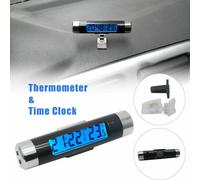 Hintergrundbeleuchtung 2 Automotive Monitor in1 AU Uhr Auto Thermometer Digital