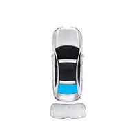 HIPATU Auto Sonnenschutz für Fenster für Dacia Jogger 2022-2024, Auto Seitenscheibe Sonnenschutz, Thermomatten Auto Frontscheibenabdeckung,Rear