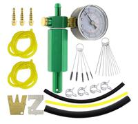 Hippotech Vergaser-Lecksuchgerät Ersatz für Walbro 57-21-1 ZAMA ZPG-2 für Tillotson 243-504, Messhebel-Einstellwerkzeuge für Walbro 500-13 & Zama ZT-1, 10 Reinigungsnadeln, 5 Nylonbürsten