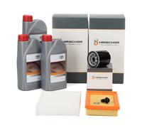 HIRSCHER Filterset + 3L ORIGINAL 5W-30 Motoröl für TOYOTA AYGO (B4) 1.0 69/72 PS