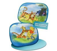 HiTS4KiDS - Sonnenschutz Auto Baby mit UV Schutz 2er Set - Sonnenschutz Auto für Kinder mit Saugnäpfen - Sonnenschutz Auto für Seitenscheiben - Auto Fenster Verdunkelung Winnie Pooh - 44 x 36 cm