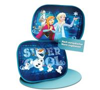 HiTS4KiDS - Sonnenschutz Auto Baby mit UV Schutz 2er Set - Sonnenschutz Auto für Kinder mit Saugnäpfen - Sonnenschutz Auto für Seitenscheiben - Auto Fenster Verdunkelung Eiskönigin - 44 x 36 cm