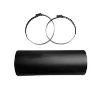 Hitzeschutz Fit Für Honda CMX300 CMX500 Rebel300 Rebel500 2017-2023 Auspuff Rohr Hitzeschild Schutz Abdeckung Auspuff Hitzeschutzblech(5 Black)