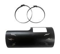 Hitzeschutz Fit Für Honda CMX300 CMX500 Rebel300 Rebel500 2017-2023 Auspuff Rohr Hitzeschild Schutz Abdeckung Auspuff Hitzeschutzblech(9 Black)