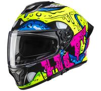 HJC C71 Squeeze Helm, gelb-pink-blau Größe: M