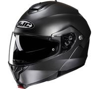 Klappbarer Motorradhelm HJC C91N Massives halbflaches Titan XL