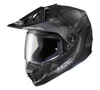 HJC DS-X1 Synergy Schneemobil Helmets Dual-Lens Visier 1144-1435-07 XL Schwarz