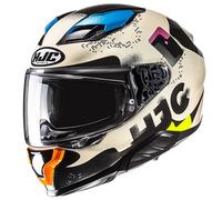 HJC F71 Faco Helm, mehrfarbig, Größe L (58/59)