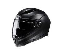 HJC Helmets Unisex-Adult F70 Motorradhelm, Carbon schwarzmat, XXL, 15217011
