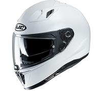 HJC Helmets Unisex - Erwachsene Nc Motorrad Helm, Weiß, L, Groß