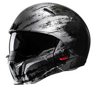 HJC i20 Furia MC5 Helm, schwarz-silber Größe: S