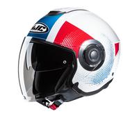 HJC i40N Jethelm Pyle MC21 Weiß / Blau / Rot XL