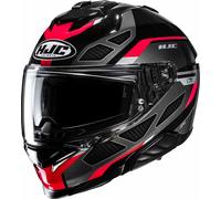 HJC i71 Zest MC1 Integralhelm Grau / Rot / Schwarz M