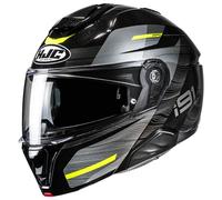 HJC i91 Dusk MC3H Klapphelm Schwarz / Grau / Gelb S