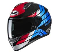 HJC C10 HIPER Integralhelm rot-blau MC21 L