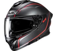 HJC, Integraler Motorradhelm C71 QUEZ Black Red MC1SF, M