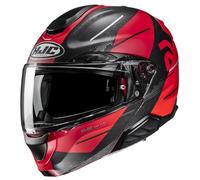 HJC RPHA 91 Klapphelm Blat MC1SF Mattschwarz / Rot L