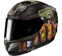 HJC RPHA 11 Ghost Call Of Duty Helm, schwarz-grün, Größe L