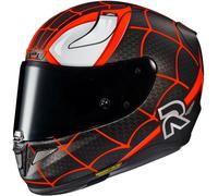 HJC RPHA 11 Miles Morales Marvel Helm, schwarz-weiss-rot, Größe M