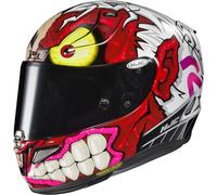 HJC RPHA 11 Two Face DC Comics Helm, mehrfarbig, Größe XS 54 55 für Männer