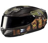 HJC RPHA 11 Ghost Call Of Duty Helm, schwarz-grün, Größe L