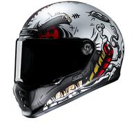 HJC V10 VATT Integralhelm schwarz MC1 XL