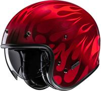 HJC Jethelm V31 FIRO MC1 Schwarz/Rot XS (54-55)