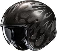 HJC V31 FIRO Jethelm schwarz MC5 L