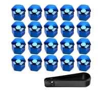 HJKJNBF 20 Stück Radschraubenkappen Radmutternkappen,für Toyota Yaris Cross Hybride 2020-2024,Universelle,Diebstahlsichere robuste,Einfache Montage,C-19mm