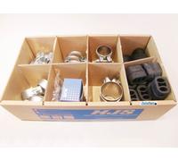 HJS 82000614 Auspuffgummi Auspuffschelle Bügelschelle Opel Werkstattpaket