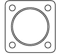 HJS Dichtung Abgasrohr 83 11 1117 – Eingang für Audi und VW