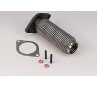 HJS Flexrohr Auspuff Abgasrohr mit Flansch mit Anbauteilen 91 23 1662 Kompatibel mit DACIA DUSTER, RENAULT KANGOO Express FW0/1