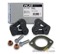 HJS MONTAGESATZ ENDSCHALLDÄMPFER FÜR SMART FORTWO 451 1.0 +Turbo BJ AB 07