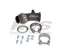 HJS Reparaturrohr, Katalysator Ruß-/Partikelfilter Katalysator,Reparaturrohr, Vor für VW 91 11 1659