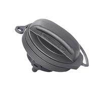 HLGFS Auto Tankdeckel für Vw Touran 2006-2010,ABS Benzin-Dieselabdeckung Auto Treibstoff Deckel Tankverschluss mit Halteband Kraftstofftankdeckel Ersatzteil Auto Zubehör,S